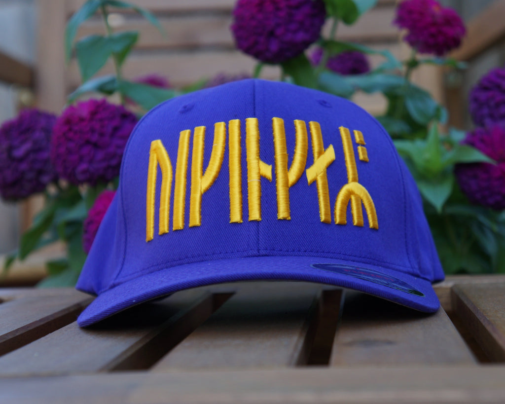 Old Norse Vikings Hat - Purple